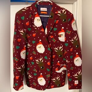 Men's Santa & Reindeer Suit Jacket